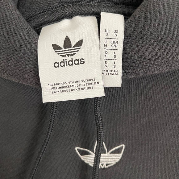 Vintage Adidas black & yellow hoodie - Picture 3 of 4